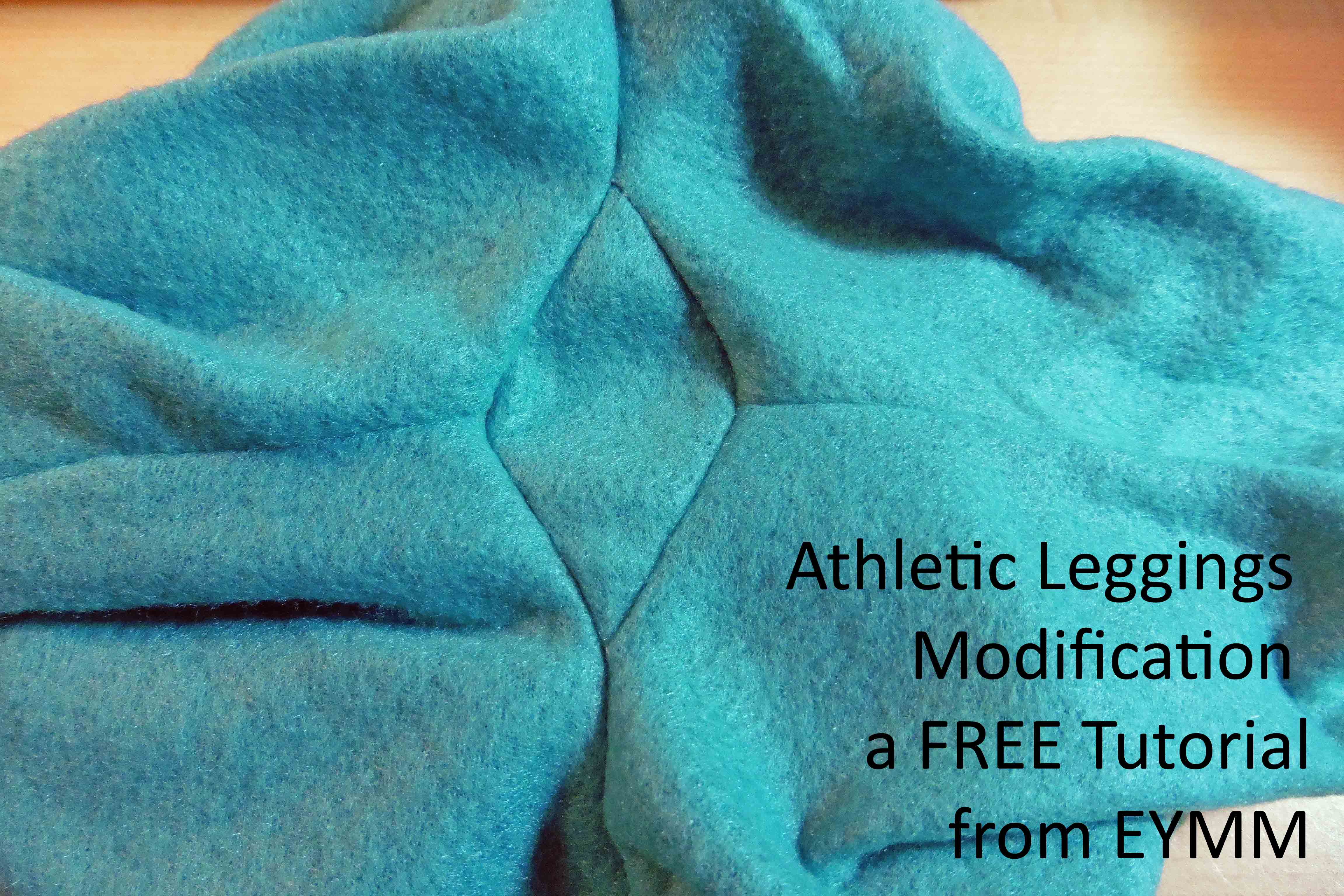 Get Moving without Popping Seams: Athletic Legging Modification